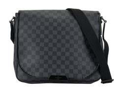 Daniel MM Messenger, Canvas, Damier Graphite, SP0133, DB, 3*